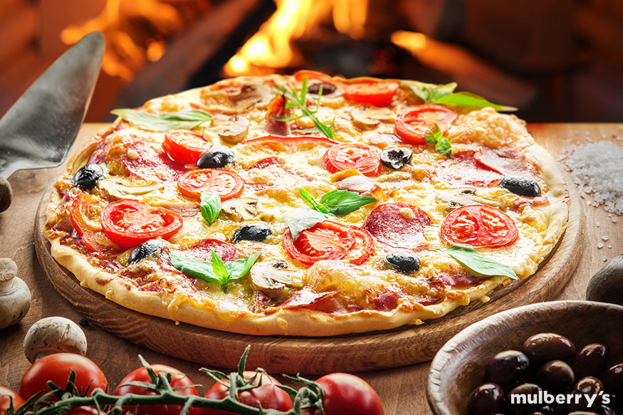 Mulberry’s Wood Fired Pizza Mulberry's Oven Delicious Wood Fired Pizza